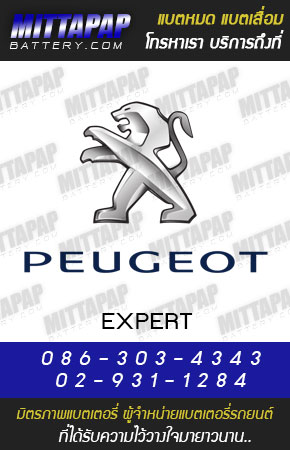 เปอร์โย รุ่น เอ็กซ์เปิร์ต (Peugeot EXPERT) ปี 09-12